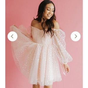 Ava Gown Dress - Sweetheart Gown Baby Pink